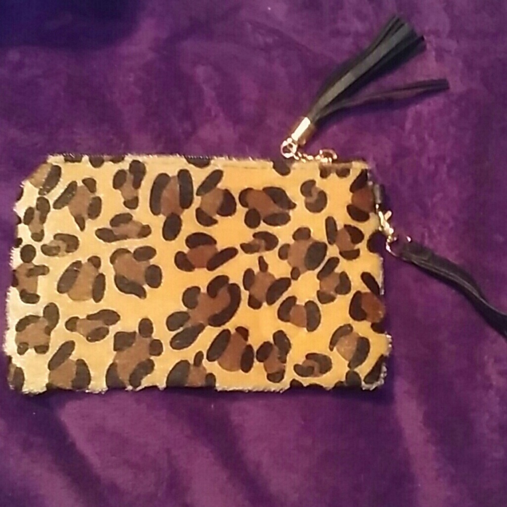 Leopard brand new makeup bag